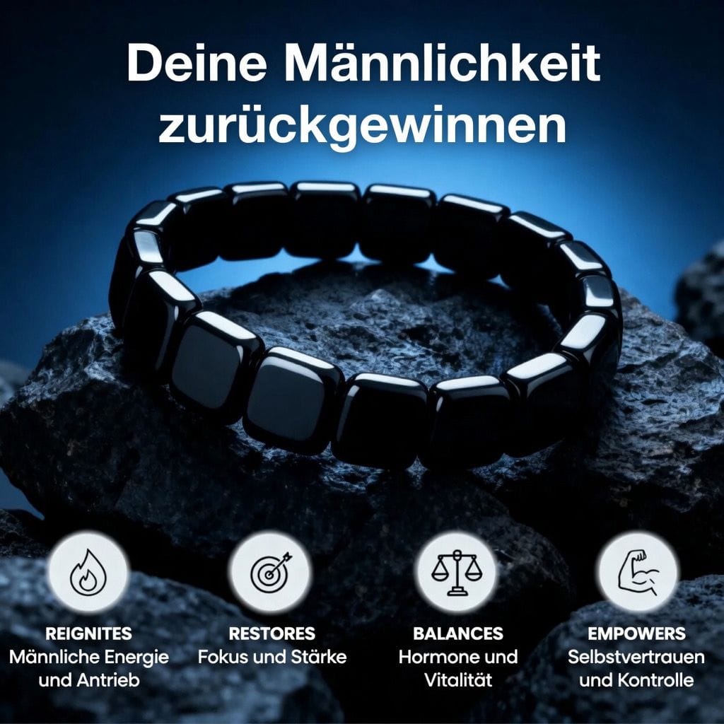 Hämatitarmband EQUHEM