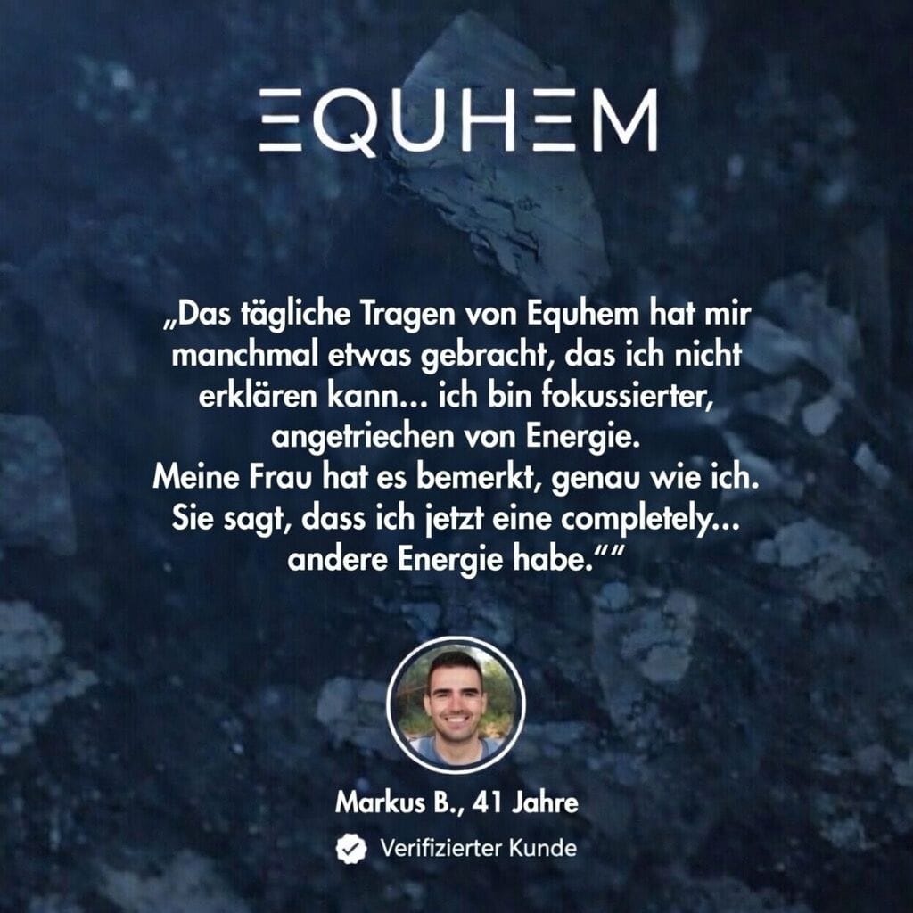 Hämatitarmband EQUHEM